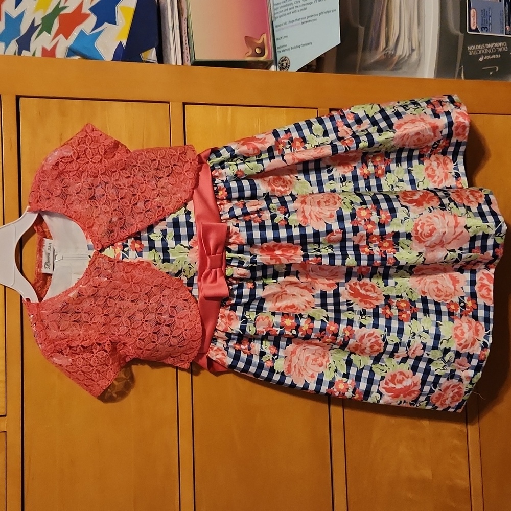 Bonnie Jean size 6 dress with bolero